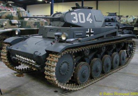 Czołg PzKpfw Pz-II (Ausf. A, B, C, D i E) 